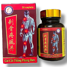 Mua Viên uống đau nhức xương khớp Gai cốt thống phong đơn - Hộp 30 viên - Xuất xứ Malaysia - Mã số 1508 ----- Nhà Cửa - Đời Sống / Dụng cụ nhà bếp / Dụng cụ làm bánh / Khuôn làm bánh