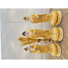 Mua Bộ 3 Tượng Tây Phương Tam Thánh cao 48cm