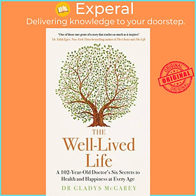 Hình ảnh Sách - The Well-Lived Life - A 102-Year-Old Doctor's Six Secrets to Health  by Dr Gladys McGarey (UK edition, hardcover)