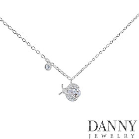 Dây Chuyền Có Mặt Danny Jewelry Bạc 925 Xi Rhodium DM40