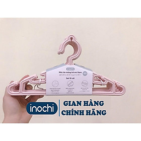 Mua Móc Treo quần áo trẻ em / Hara 185 INOCHI set 10c giúp quần áo gọn gàng ngăn nắp