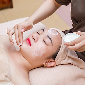 Liệu Trình Massage Mặt Căng Da Kết Hợp Mặt Nạ Yến Mạch