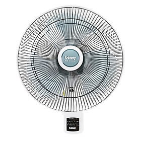 Quạt Treo Tường Điều Khiển Từ Xa Benny BFW48T (50W) - Hàng Chính Hãng