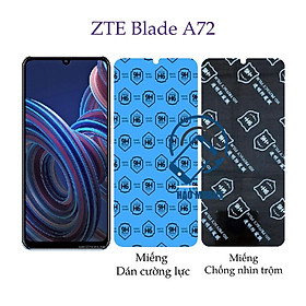 Mua Dán cường lực dẻo nano ZTE Blade A72 - chống nhìn trộm dẻo nano