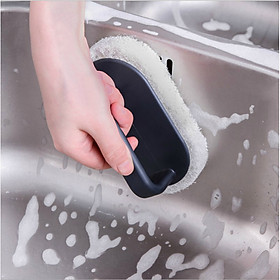 Mua Bàn Chải Chà Cọ Rửa bọt biển  bàn chải Vệ Sinh Nhà Bếp Nhà Tắm Có Tay Cầm Dụng Cụ Lau Chùi Thông Minh Tiện Dụng GD373-BCBotBien (giao màu ngẫu nhiên)