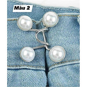 Bộ 3 Mắc Cài Siêu Đỉnh, Khuy Cài Eo Chỉnh Quần Không Cần Đinh Tán