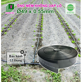 150m Ống dây tưới mềm Nguyễn Tân phi 49 - Không đục lỗ [BH 12 tháng] | Ống mềm sử dụng trong hệ thống tưới nông nghiệp
