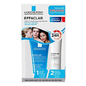 Bộ Chăm Sóc Da Mụn Nhạy Cảm La Roche Posay Effaclar Kit 100865164
