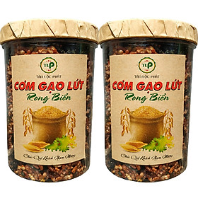 COMBO 2 HŨ CƠM GẠO LỨT RONG BIỂN THƠM NGON