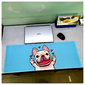 Mua Miếng lót chuột  bàn di chuột chơi game cỡ lớn 80x30 cm  hình vũ trụ thiên hà