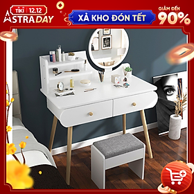 Mua Bàn trang điểm cao cấp nhiều ngăn kết hợp đèn led siêu sáng 3 cấp độ