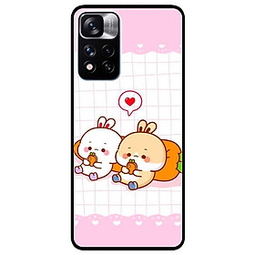 Ốp lưng dành cho Xiaomi Redmi Note 11 Pro ( Bản Nội Địa ) mẫu Cặp Đôi Cà Rốt