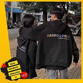 Áo hoodie sadboiz vibes 7 màu Áo sad boiz VIBES HOODIE full tag AH08