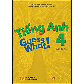 Hình ảnh Sách Giáo Khoa Tiếng Anh 4 Guess What ! (Workbook)