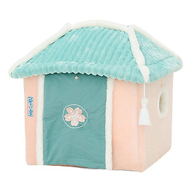 Pet Sleeping Bed Dog  Cute Cat Nest House Kennel for Rabbits