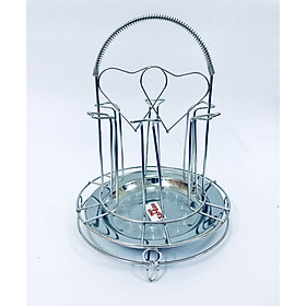 Mua Úp cốc 6 tròn inox sáng bóng bền đẹp