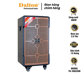 Loa karaoke Dalton TS-10G250N công suất 300W, Bass loa 2.5 tấc