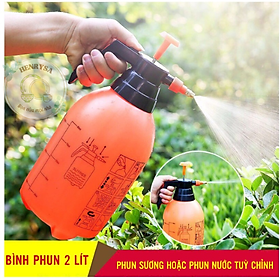 Bình xịt phun sương tưới cây - bình áp suất nén khí cao cấp 2 lít -HENRYSA