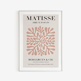 Mua Tranh Canvas Cao Cấp Tranh Matisse Cutout Poster  Henri Matisse Print  Matisse Exhibition Poster  Matisse Leaf Print