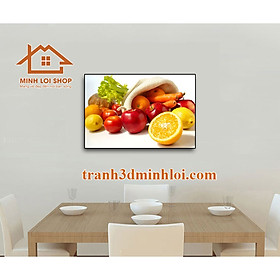 [HCM] Tranh tráng gương nhà ăn phòng bếp kích thước 40x60cm