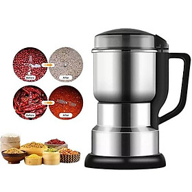 Mua Máy Xay Các Loại Hạt Khô  Ngũ Cốc Mini Tiêu Chuẩn Châu Âu Công Suất 300W Bằng Thép Không Rỉ