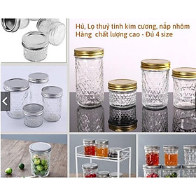 Mua Hũ Thủy Tinh Kim Cương đựng Gia Vị | Tùy Chọn Dung Tích