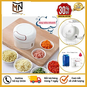 Mua Dụng Cụ Xay Tỏi  Ớt  Gia Vị Kéo Tay Tiện Dụng Cho Nhà Bếp  Mẫu Mới Nhất 2020