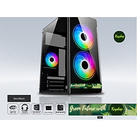 Mua Vỏ Case  Thùng máy vi tính  Kính cường lực 2 mặt  chuẩn mATX  phù hợp với Văn phòng  Gia đình- Giá tốt