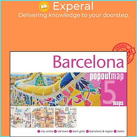 Sách - Barcelona PopOut Map - Pocket size, pop up map of Barcelona city centre by  (UK edition, paperback)