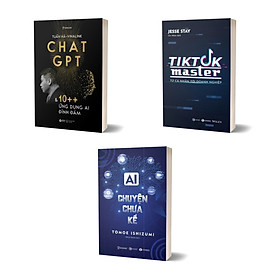 Combo Chat GPT Và 10++ Ứng Dụng AI Đình Đám + AI Chuyện Chưa Kể + Tiktok Master