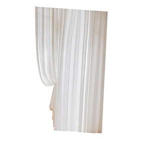 Window Curtains Drapes Breathable Rustic Lightweight for Study Bedroom Decor