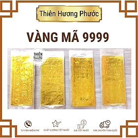 Mua Vàng mã quốc tế xấp 10 thẻ in đẹp