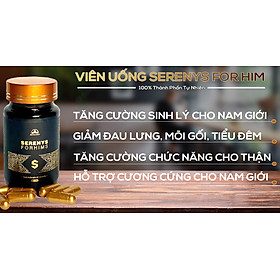 Viên Uống Tăng Cường Sinh Lý Nam Serenys Forhims  Hộp 60 Viên