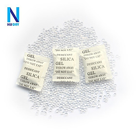 Gói hút ẩm 1000 Gram hạt hút ẩm Silica gel quy cách 1/2/3/5/10/20 Gram hút ẩm cho Thưc phẩm Quần áo Giày dép Máy ảnh