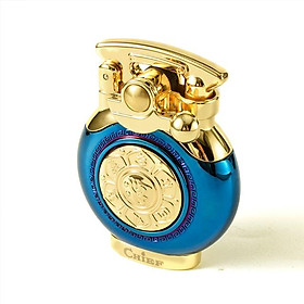 Mua Vỏ Hột Quẹt Bật Lửa Xăng Đá Chief CF208 Thiết Kế Họa Tiết Hoa Sen Đẹp Độc Lạ - Dùng Xăng Bấc Đá Cao Cấp