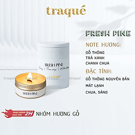 Hình ảnh Nến thơm tinh dầu Aurae - dòng Signature - SX tại VN - FRESH PINE