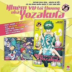 Truyện tranh Nhiệm vụ tối thượng nhà Yozakura lẻ Tập 1 -> 29 (Chang Book)