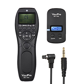 Bộ Điều Khiển Từ Xa Không Dây Cho Canon 80D YouPro MC-292 E3 (2.4G Wireless)
