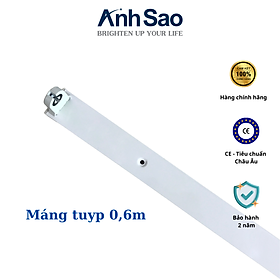 Mua Máng đèn tuyp led 0 6m LEDGOES dành cho 1 bóng T8 60cm