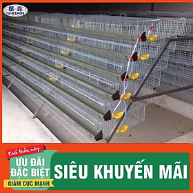 COMBO 2 CHUỒNG NUÔI CÚT KÈM MÁNG ĂN-LỒNG NUÔI CÚT ĐẺ-CHUỒNG NUÔI CÚT CÔNG NGHIỆP