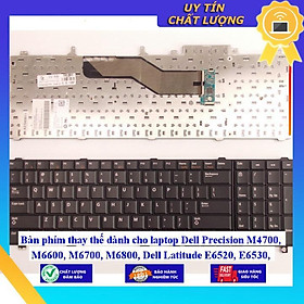 Bàn phím dùng cho laptop Dell Precision M4700 M6600 M6700 M6800 Dell Latitude E6520 E6530 E6540 E5520  - Hàng Nhập Khẩu New Seal