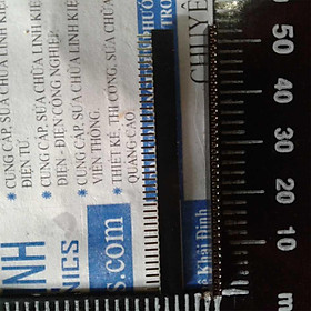 Lượt 1.27mm cái, thẳng, đơn 1x40p  kde0502