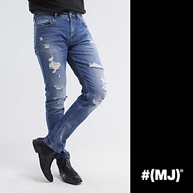 Quần jeans nam ống slim thời trang Messi SJM-769