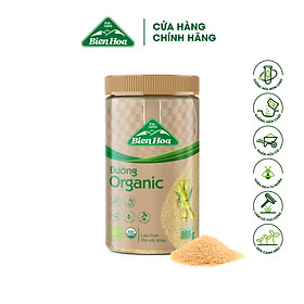 Đường Organic Biên Hòa hũ 800g/hủ