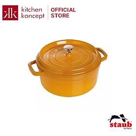 Nồi Gang Staub - Mù Tạt (Size
