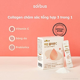 Bột Uống Sorbus Collagen Fish Scale + Vitamin C Cao CấpCollagen Vảy Cá Cao