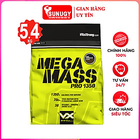 Sữa tăng cân tăng cơ nạc MEGA MASS của VITAXTRONG hỗ trợ tăng cân tăng cơ nhanh cho người gầy, khó hấp thụ