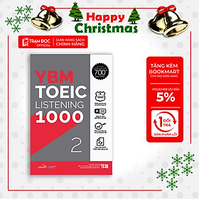 Trạm Đọc Official | YBM TOEIC Listening 1000 Vol 2: Mục Tiêu Đạt 700+ Điểm TOEIC