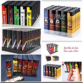Mua Quẹt khè Yuanzi Ligter đủ kiểu ( hộp 50 cái ) Giao ngẫu nhiên