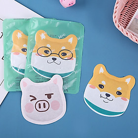 Combo 10 Miếng Dán Hạ Nhiệt Cho Bé Hình Thú